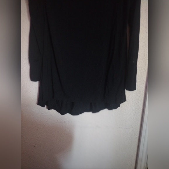 Black long sleeve cowl neck tunic - Picture 4 of 5